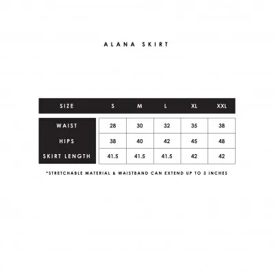 ALANA SKIRT - MONACO 
